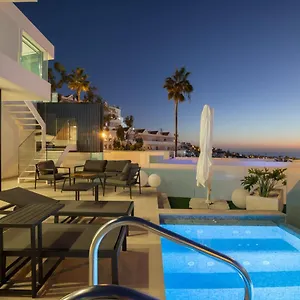 Villa 200m New A With Private, Heated Pool And Amazing Ocean View, Costa Adeje (Tenerife)